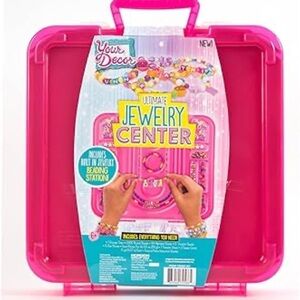 Your Décor Ultimate Jewelry Center Craft Kit – 3,000 Beads, 30+ Jewelry Pieces